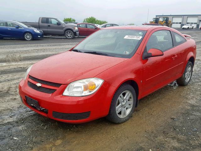 1G1AL15F167833880 - 2006 CHEVROLET COBALT LT RED photo 2