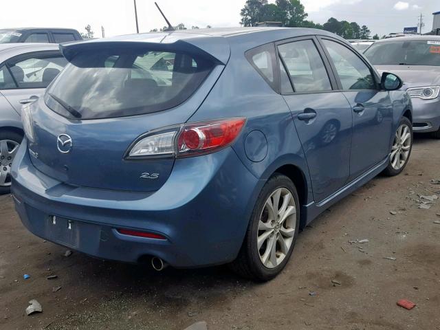 JM1BL1H64A1314700 - 2010 MAZDA 3 S BLUE photo 4