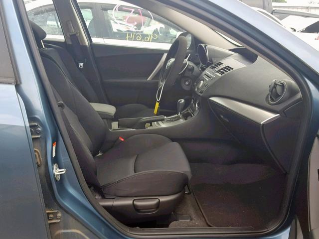 JM1BL1H64A1314700 - 2010 MAZDA 3 S BLUE photo 5