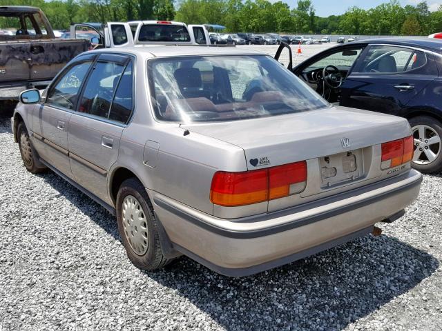 1HGCB7657PA114344 - 1993 HONDA ACCORD LX GRAY photo 3