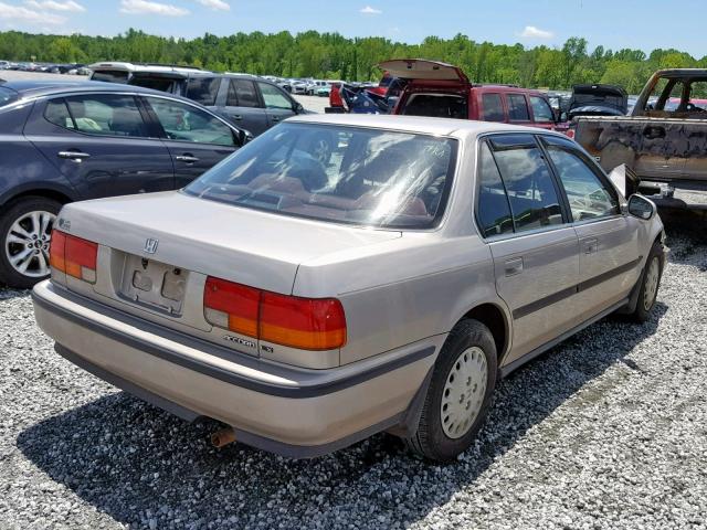 1HGCB7657PA114344 - 1993 HONDA ACCORD LX GRAY photo 4