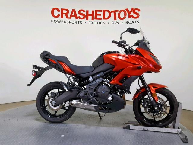 JKALEEF15GDA14696 - 2016 KAWASAKI KLE650 F ORANGE photo 1