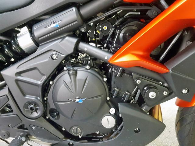 JKALEEF15GDA14696 - 2016 KAWASAKI KLE650 F ORANGE photo 11