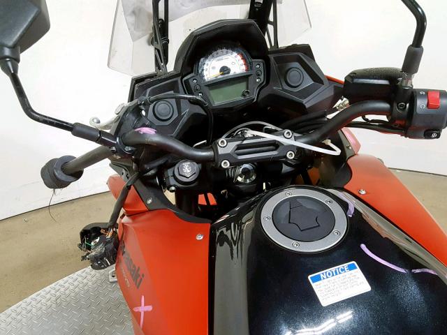 JKALEEF15GDA14696 - 2016 KAWASAKI KLE650 F ORANGE photo 18