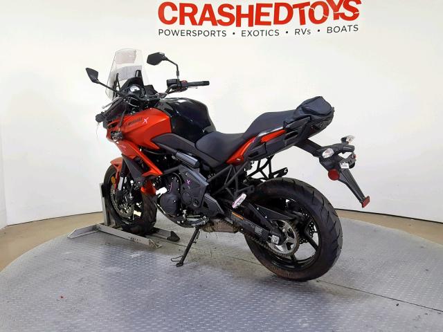 JKALEEF15GDA14696 - 2016 KAWASAKI KLE650 F ORANGE photo 6