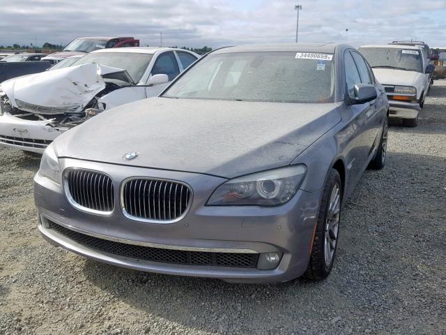 WBAKA8C59ACY35717 - 2010 BMW 750 I SILVER photo 2