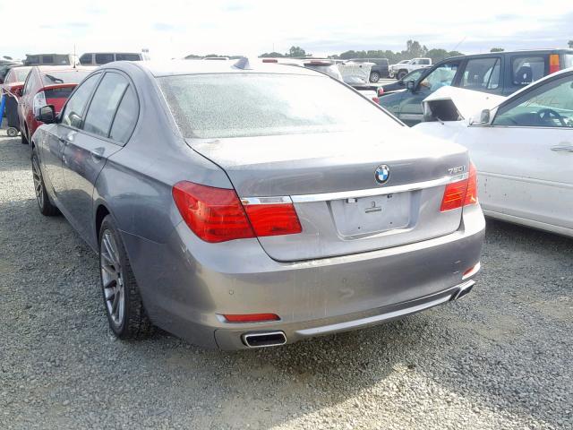 WBAKA8C59ACY35717 - 2010 BMW 750 I SILVER photo 3