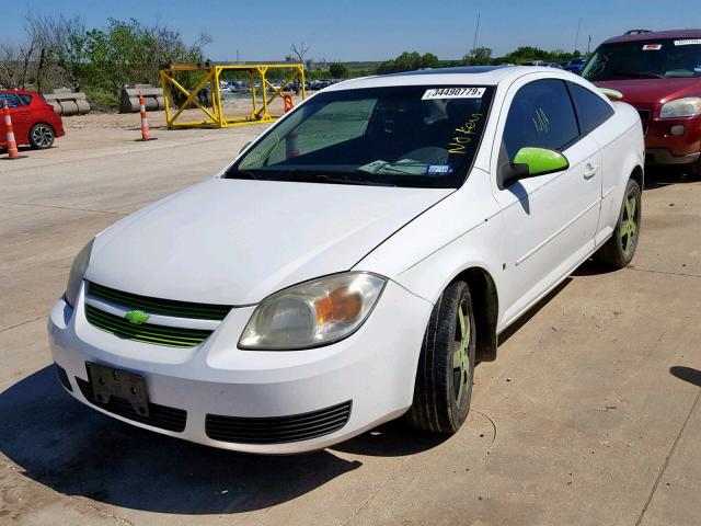 1G1AL15F767798715 - 2006 CHEVROLET COBALT LT WHITE photo 2