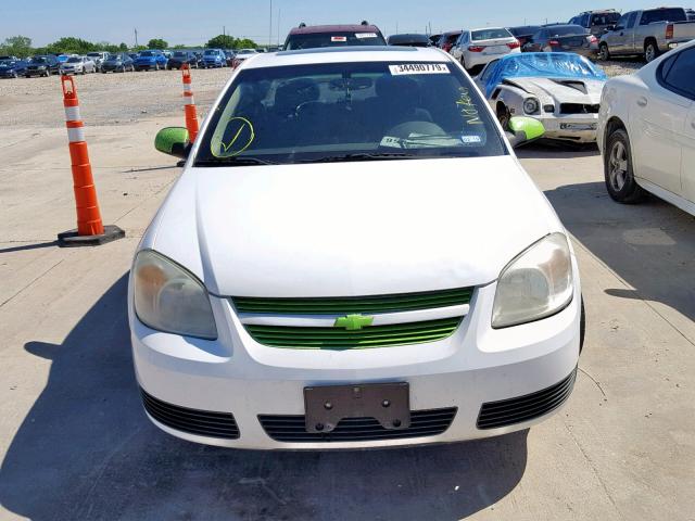 1G1AL15F767798715 - 2006 CHEVROLET COBALT LT WHITE photo 9