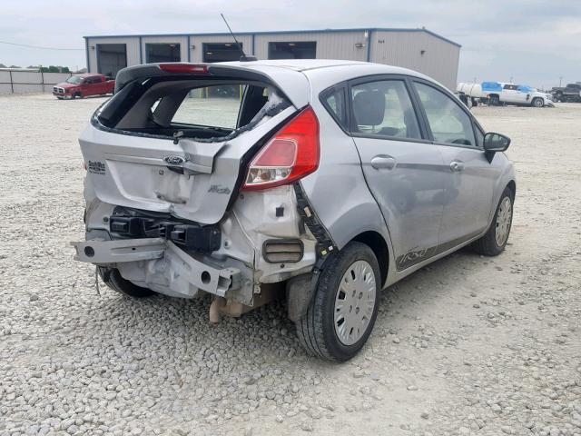 3FADP4TJ5EM216641 - 2014 FORD FIESTA S SILVER photo 4