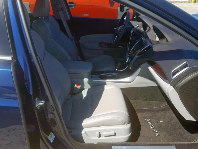 19UUB1F55FA013156 - 2015 ACURA TLX TECH BLUE photo 5
