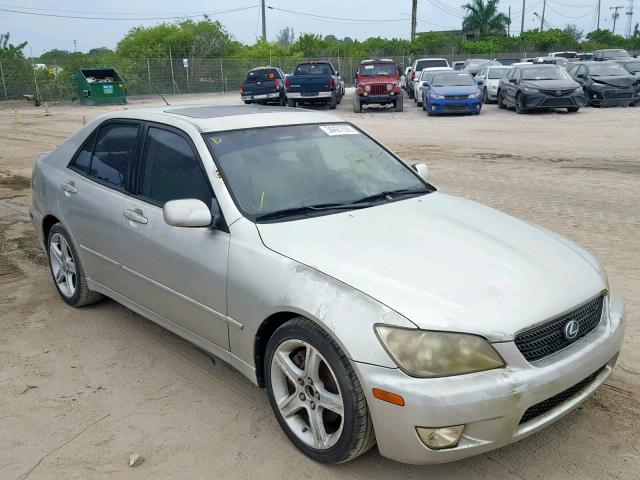 JTHBD192920056768 - 2002 LEXUS IS 300 SILVER photo 1