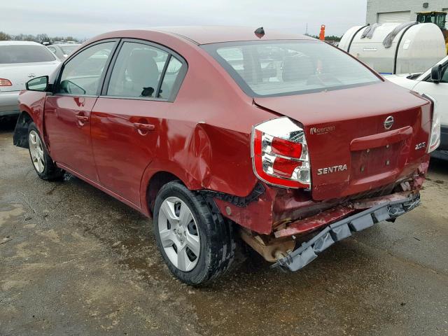 3N1AB61E47L717738 - 2007 NISSAN SENTRA 2.0 RED photo 3