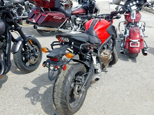 MLHRC7557J5000154 - 2018 HONDA CB650 FA RED photo 4