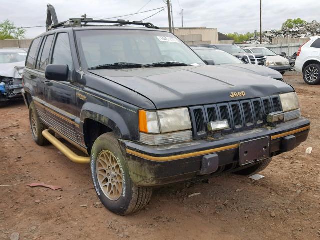 1J4GZ78Y9RC333679 - 1994 JEEP GRAND CHER BLACK photo 1