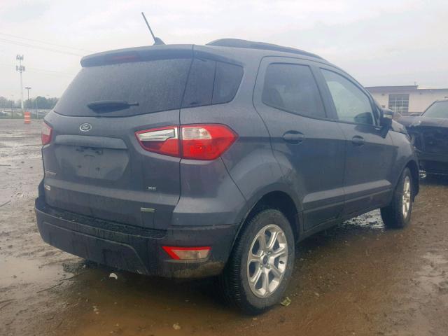 MAJ3P1TE3JC227694 - 2018 FORD ECOSPORT S CHARCOAL photo 4