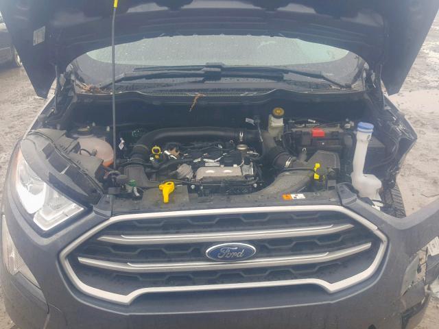 MAJ3P1TE3JC227694 - 2018 FORD ECOSPORT S CHARCOAL photo 7