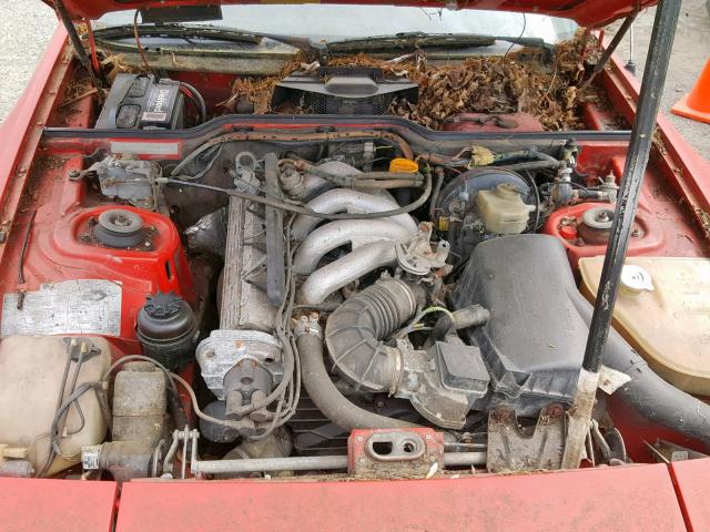 WP0AA0947EN461035 - 1984 PORSCHE 944 RED photo 7