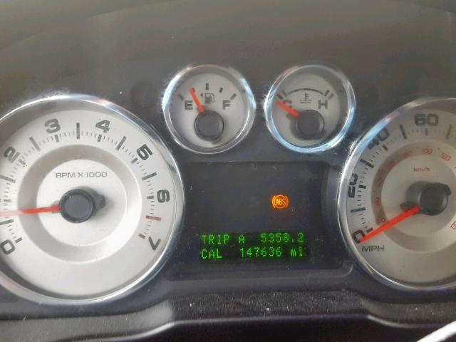 2FMDK48C68BA23452 - 2008 FORD EDGE SEL WHITE photo 8