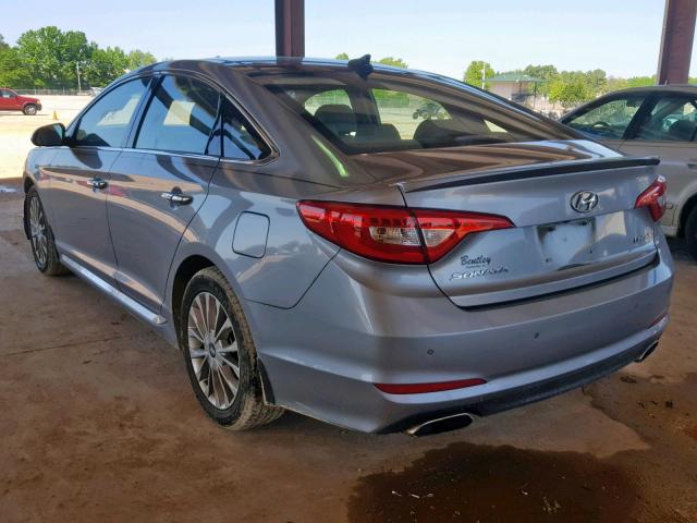 5NPE34AF3FH074306 - 2015 HYUNDAI SONATA SPO GRAY photo 3