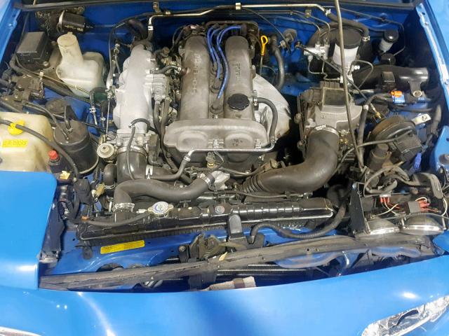 JM1NA3511L0130069 - 1990 MAZDA MX-5 MIATA BLUE photo 7