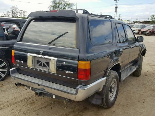 JT3VN29V4R0024045 - 1994 TOYOTA 4RUNNER VN BLACK photo 4