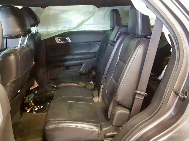 1FMHK7F82BGA93449 - 2011 FORD EXPLORER L GRAY photo 6