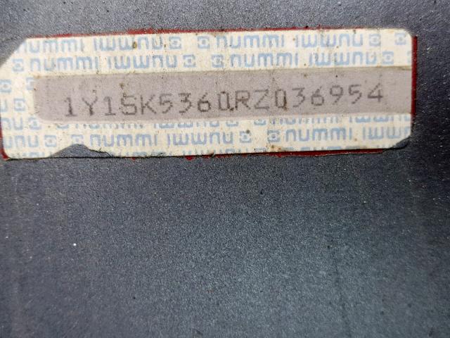 1Y1SK5360RZ036954 - 1994 GEO PRIZM BASE GRAY photo 10