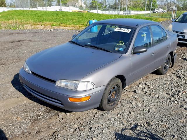 1Y1SK5360RZ036954 - 1994 GEO PRIZM BASE GRAY photo 2