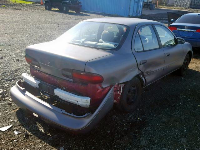 1Y1SK5360RZ036954 - 1994 GEO PRIZM BASE GRAY photo 4