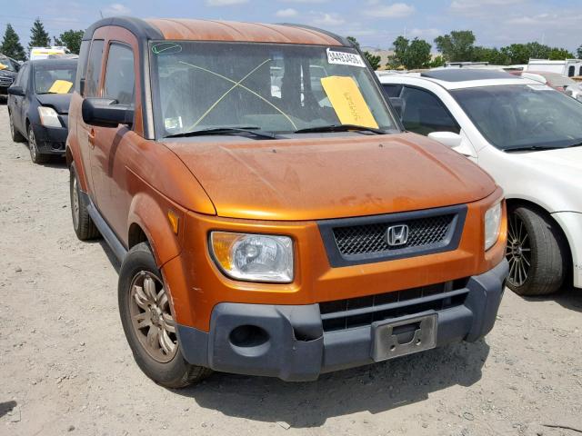 5J6YH28766L015824 - 2006 HONDA ELEMENT EX ORANGE photo 1