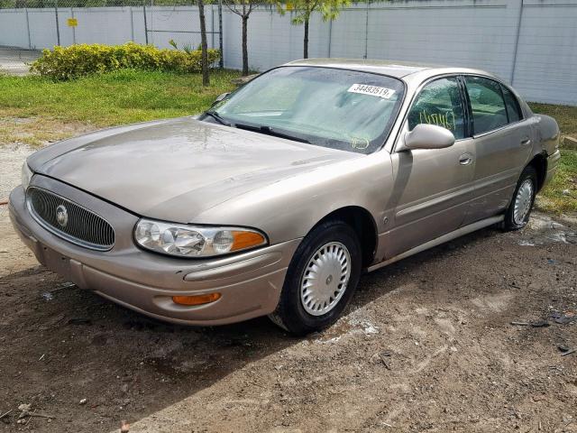 1G4HP54K7Y4174221 - 2000 BUICK LESABRE CU TAN photo 2