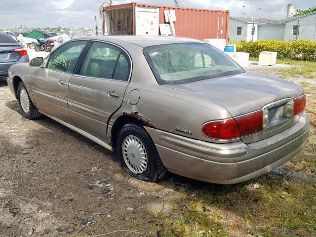 1G4HP54K7Y4174221 - 2000 BUICK LESABRE CU TAN photo 3