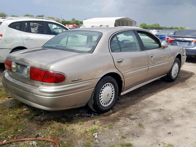 1G4HP54K7Y4174221 - 2000 BUICK LESABRE CU TAN photo 4