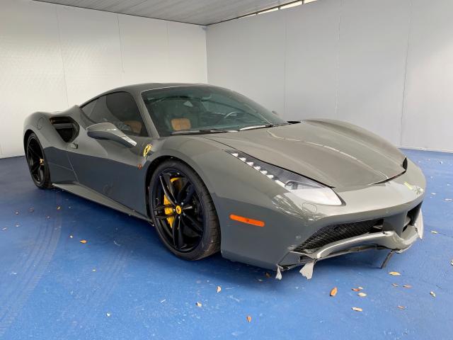 ZFF79ALA4J0229508 - 2018 FERRARI 488 GTB GRAY photo 1