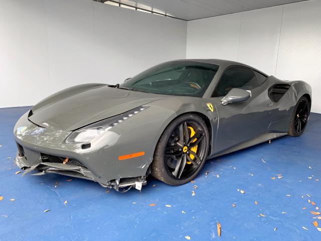 ZFF79ALA4J0229508 - 2018 FERRARI 488 GTB GRAY photo 2