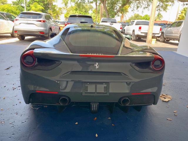 ZFF79ALA4J0229508 - 2018 FERRARI 488 GTB GRAY photo 6