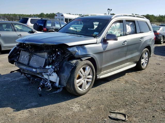 4JGDF6EE5HA961332 - 2017 MERCEDES-BENZ GLS 450 4M GRAY photo 2