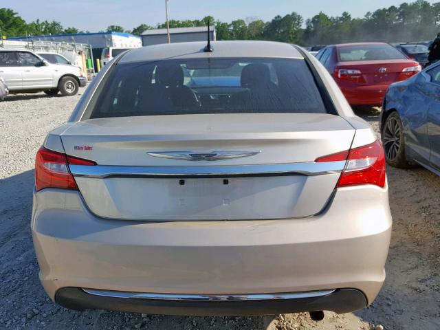 1C3CCBAB6DN641361 - 2013 CHRYSLER 200 LX TAN photo 9