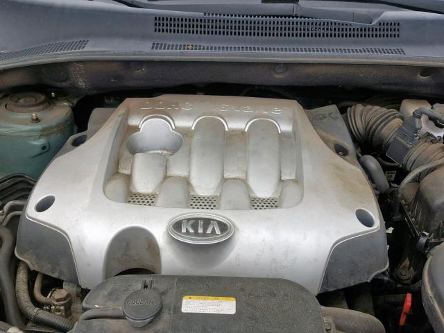 KNDJF724557089378 - 2005 KIA NEW SPORTA GREEN photo 7