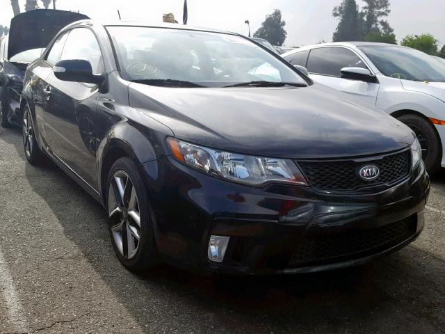 KNAFW6A38A5139363 - 2010 KIA FORTE SX BLACK photo 1