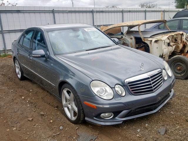 WDBUF56X19B416415 - 2009 MERCEDES-BENZ E 350 GRAY photo 1