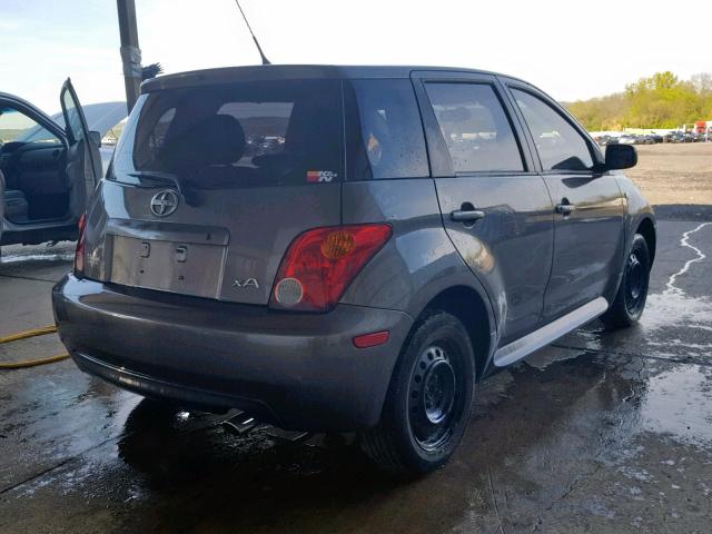 JTKKT624550092497 - 2005 TOYOTA SCION XA SILVER photo 4