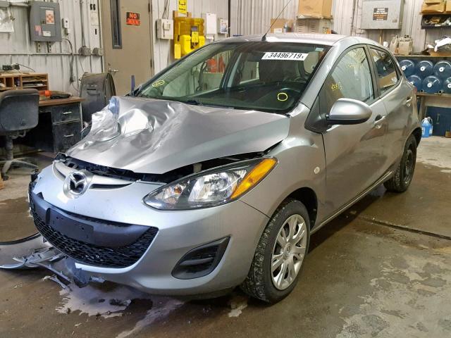 JM1DE1KY3E0184658 - 2014 MAZDA MAZDA2 SPO 银色 照片 2