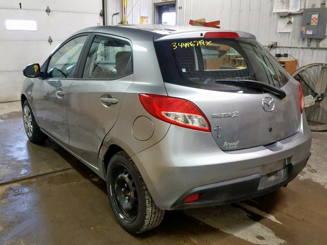 JM1DE1KY3E0184658 - 2014 MAZDA MAZDA2 SPO 银色 照片 3