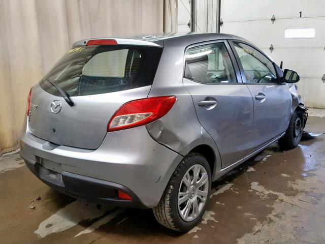 JM1DE1KY3E0184658 - 2014 MAZDA MAZDA2 SPO 银色 照片 4