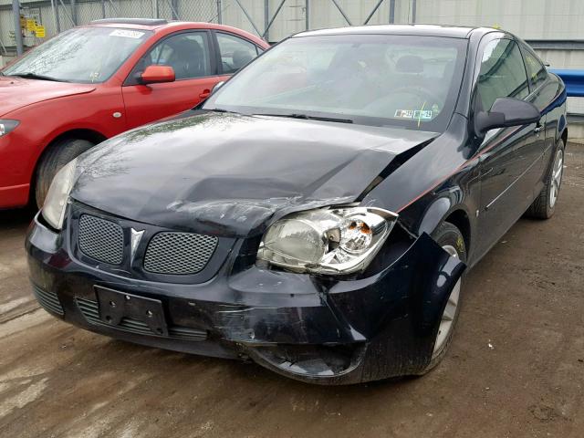 1G2AL15F177243045 - 2007 PONTIAC G5 BLACK photo 2