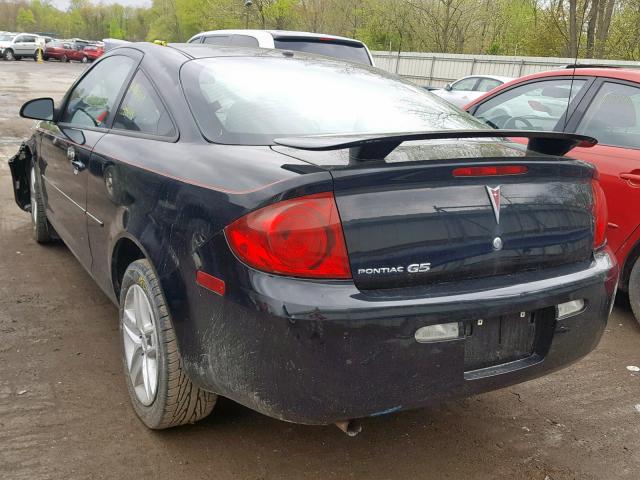 1G2AL15F177243045 - 2007 PONTIAC G5 BLACK photo 3