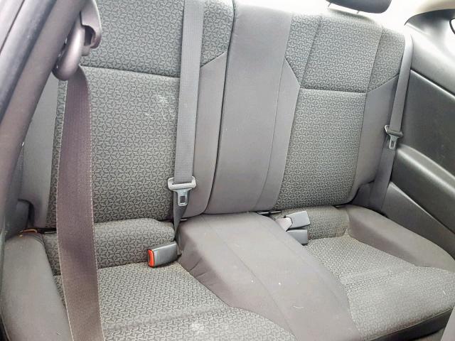 1G2AL15F177243045 - 2007 PONTIAC G5 BLACK photo 6
