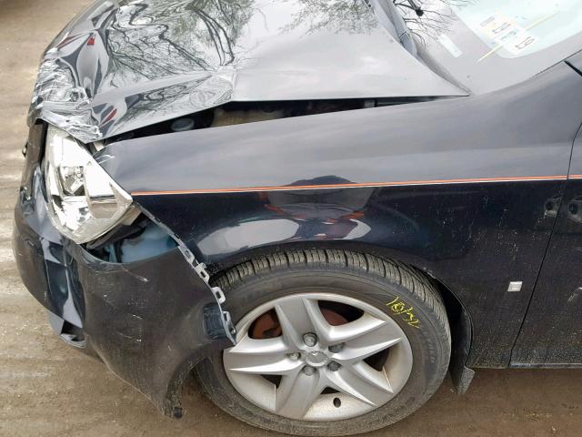 1G2AL15F177243045 - 2007 PONTIAC G5 BLACK photo 9